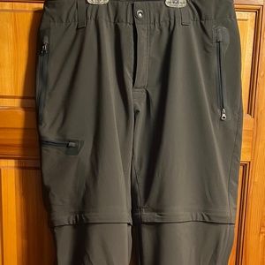 REI Soft Shell Pants, gray, size M